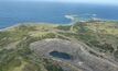  The Dolphin mine on King Island in Tasmania