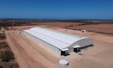 AgFert built its new fertiliser storage shed in just 100 days. 