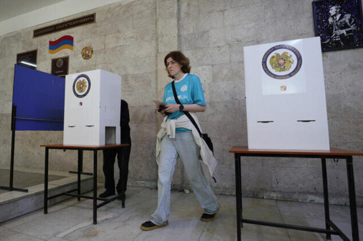 Armenia polls open in test of prime minister's pivot away from Russia