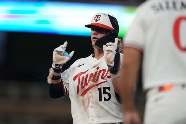Twins' Luke Keaschall intent on setting tone again vs. Braves