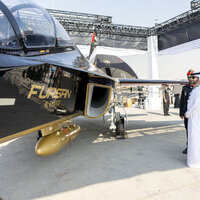 Mansoor bin Mohammed tours Dubai Airshow 2025