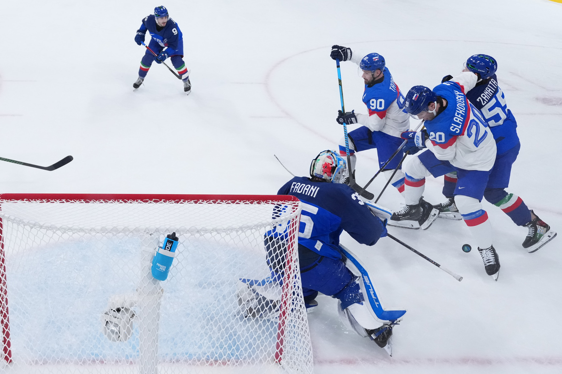 (MICO2026)ITALY-MILAN-OLYMPIC WINTER GAMES-ICE HOCKEY-MEN-PRELIMINARY-SVK VS ITA