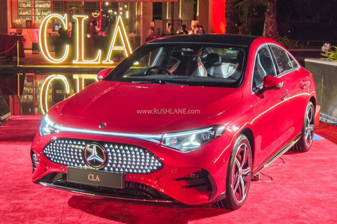 Mercedes CLA EV Unveiled Ahead Of Launch  Bookings Open In March