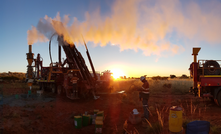 Antipa's drilling in the Paterson Province, WA. Credit: Antipa