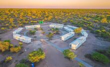 Sandfire's camp in Botswana