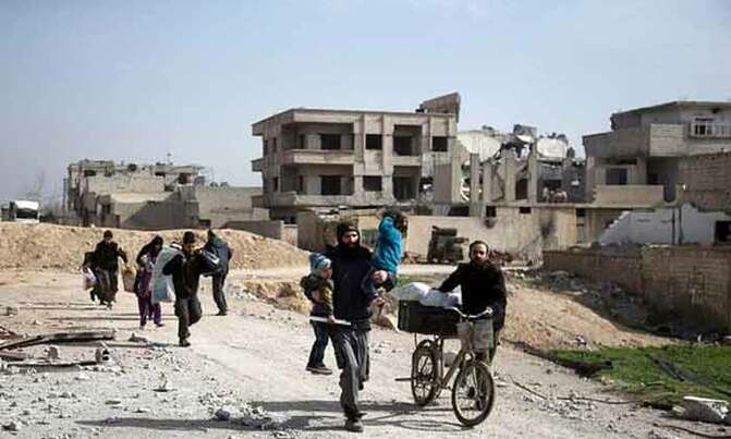 Syrian assault has retaken half of Ghouta enclave: Monitor Syrian assault has retaken half of Ghouta enclave: Monitor