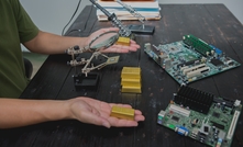 Gold can be extracted from old computers by dismantling the device and collecting circuit boards.