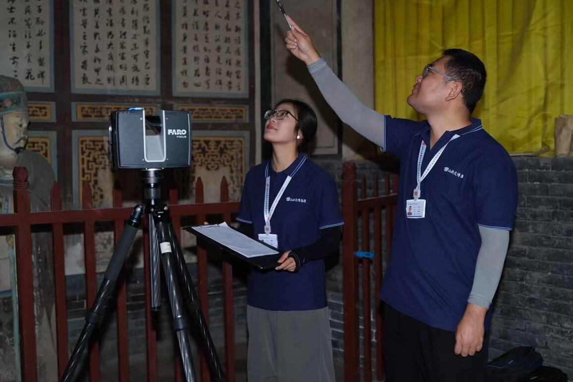 CHINA-SHANXI-ANCIENT RELICS-DIGITAL PRESERVATION (CN)