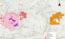 Mapa projeto de terras raras Turvolândia Canamera