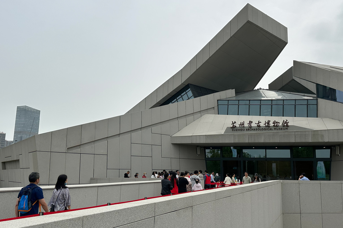 CHINA-JIANGSU-SUZHOU ARCHAEOLOGICAL MUSEUM (CN)