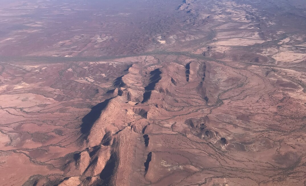 East Pilbara from the air