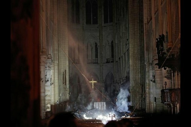 Notre Dame fire under control