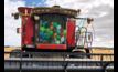  A harvester cab full of balloons was a pleasant birthday surprise for farmer Ben Creek, WA.