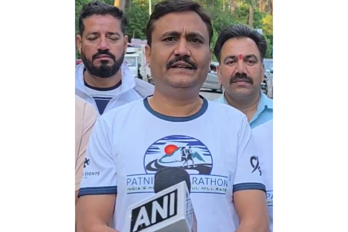 Elderly set example at Patnitop first high-altitude ultra marathon