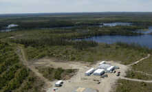 Drilling at Osisko Mining's Windfall project in Quebec, Canada