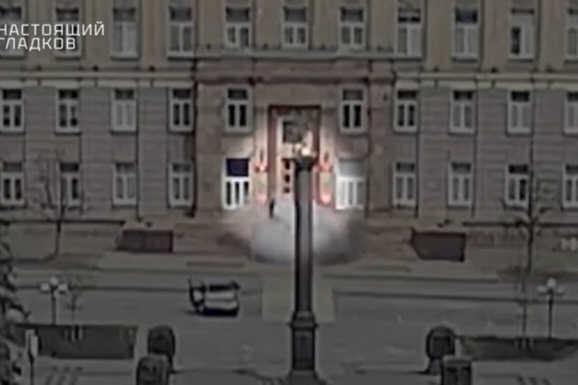 Ukrainian drone targets governors office in Russia 
