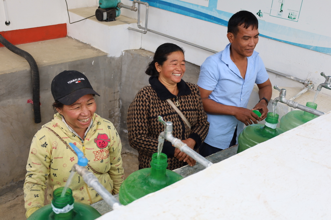 LAOS-LUANG PRABANG-LANCANG-MEKONG COOPERATION-DRINKING WATER