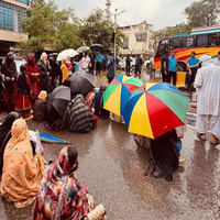 Baloch families brave rain, harassment in Islamabad as protest for missing persons, BYC leaders enters sixth day