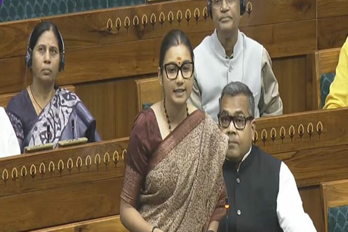 "Aatankvadi hamle ke baad yeh Bharat mombattiya nahi jalata, dushmano ki chita ko jalata hai": Shambhavi Choudhary in LS