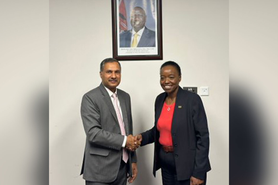 Indian High Commissioner meets Kenya's National Security Advisor; sides discuss existing strategic and security-related areas of cooperation