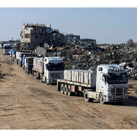 Israel suspends Gaza aid from Jordan following attack