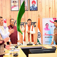Uttarakhand CM Dhami inaugurates helicopter services on Nainital, Bageshwar routes