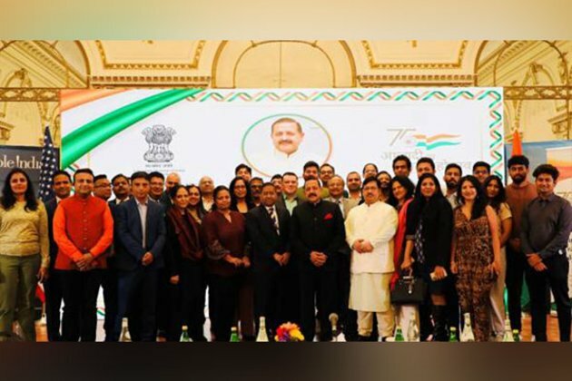 Union minister Jitendra Singh interacts with Indian diaspora in US
