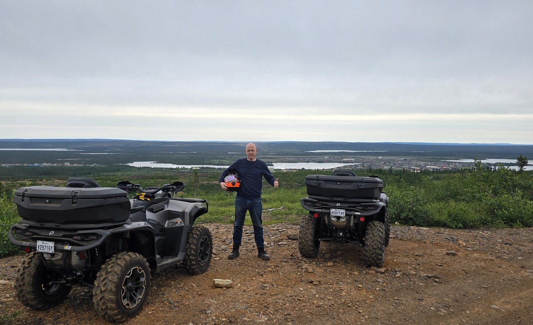 Cyclone Metals CEO and MD Paul Berend at Iron Bear in Canada