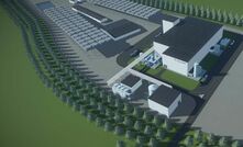  A 3D visualisation of part of Vulcan’s project in Germany