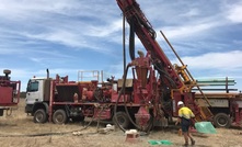 A drilling programme started this week at Quicksilver
