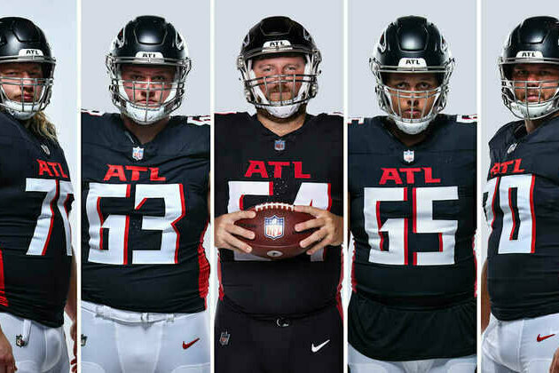 Training camp preview: A look at the Falcons' offensive line