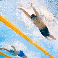 (SP)SINGAPORE-WORLD AQUATICS CHAMPIONSHIPS-SWIMMING-MEN'S 200M BUTTERFLY