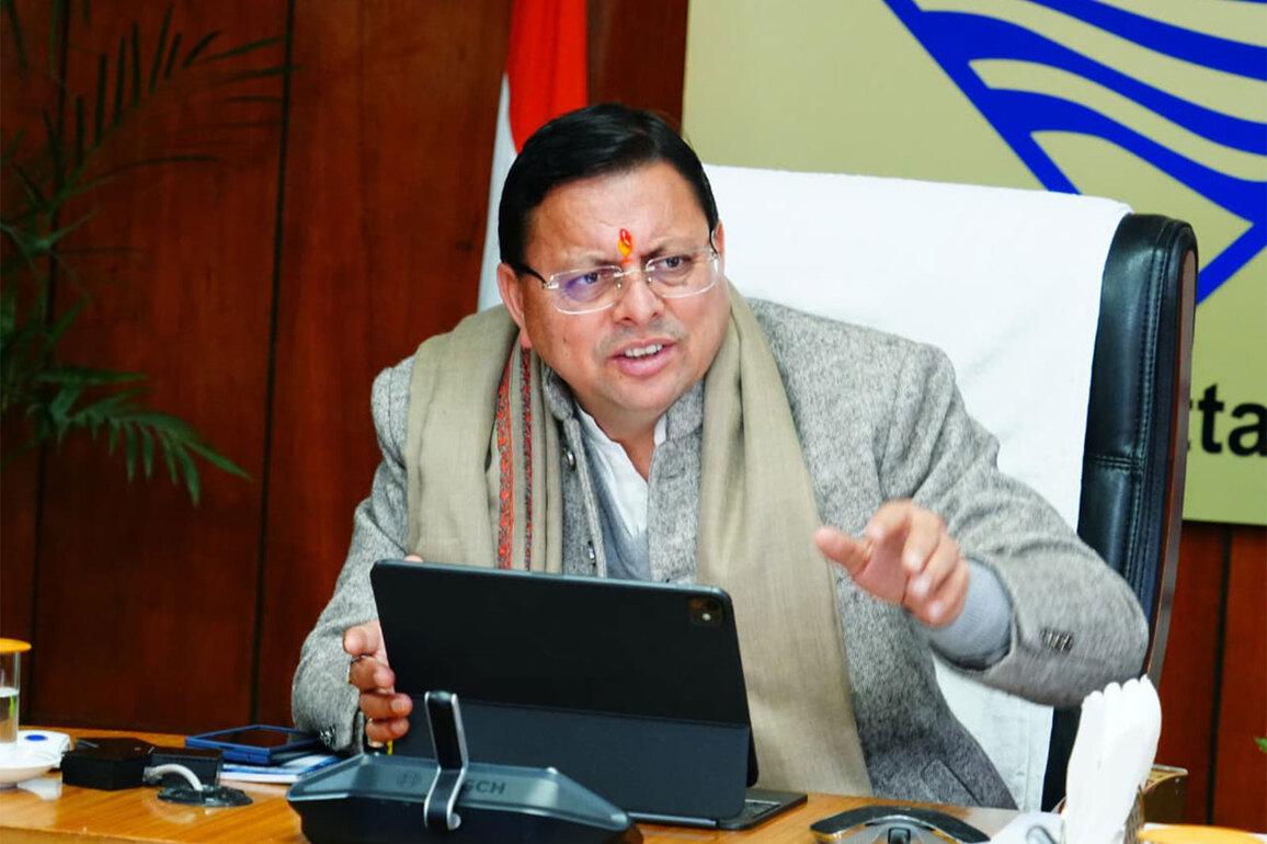 Uttarakhand CM Dhami reviews progress of river protection works under irrigation projects
