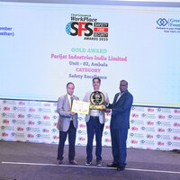 Parijat Industries' Unit 2, Ambala Receives Gold Award at the 23rd Greentech Workplace Safety, Fire & Security Awards 2025