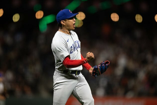 Three-run inning leads Cubs to win over Giants