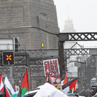 AUSTRALIA-SYDNEY-HARBOR BRIDGE-PROTEST