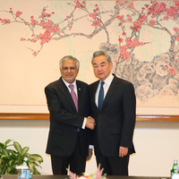 U.S.-NEW YORK-CHINA-WANG YI-PAKISTAN-FM-MEETING