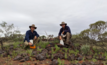 With their drovers hats on, modern day prospectors from Dreadnought are active in the Gascoyne region, WA