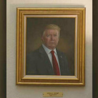 Trump demands his portrait be taken down