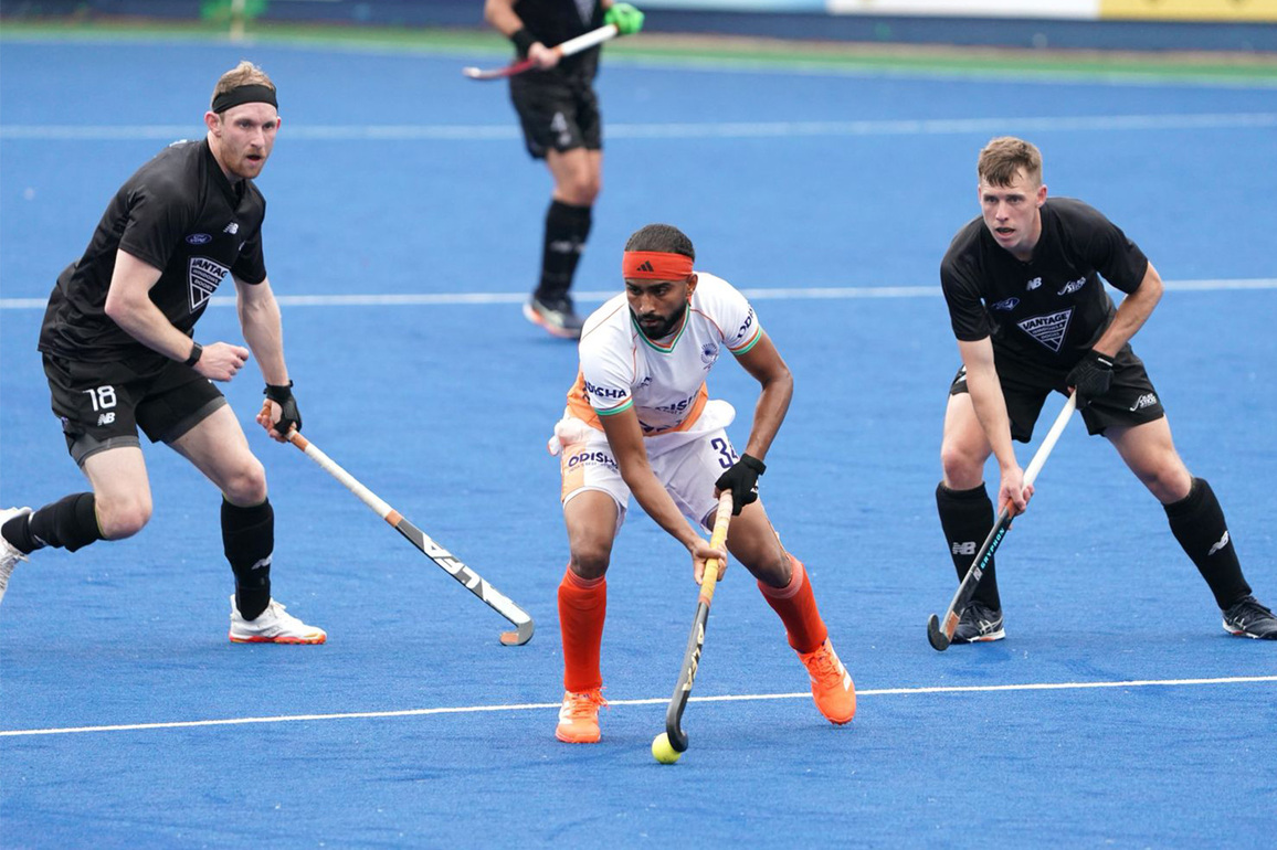 India prevail 3-2 against New Zealand in the Sultan Azlan Shah Cup