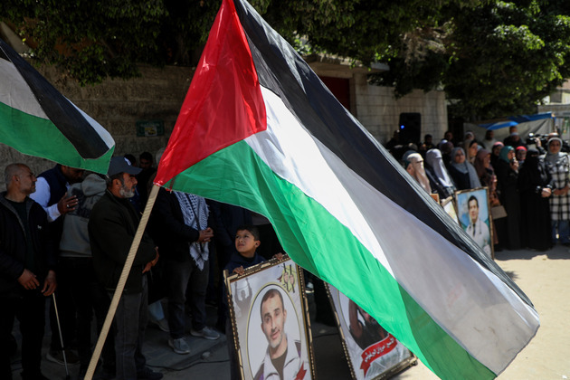 MIDEAST-GAZA CITY-ISRAEL-DEATH PENALTY LAW-PROTEST