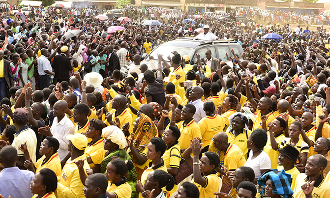 Museveni takes anti-poverty drive to Tooro Museveni takes anti-poverty drive to Tooro