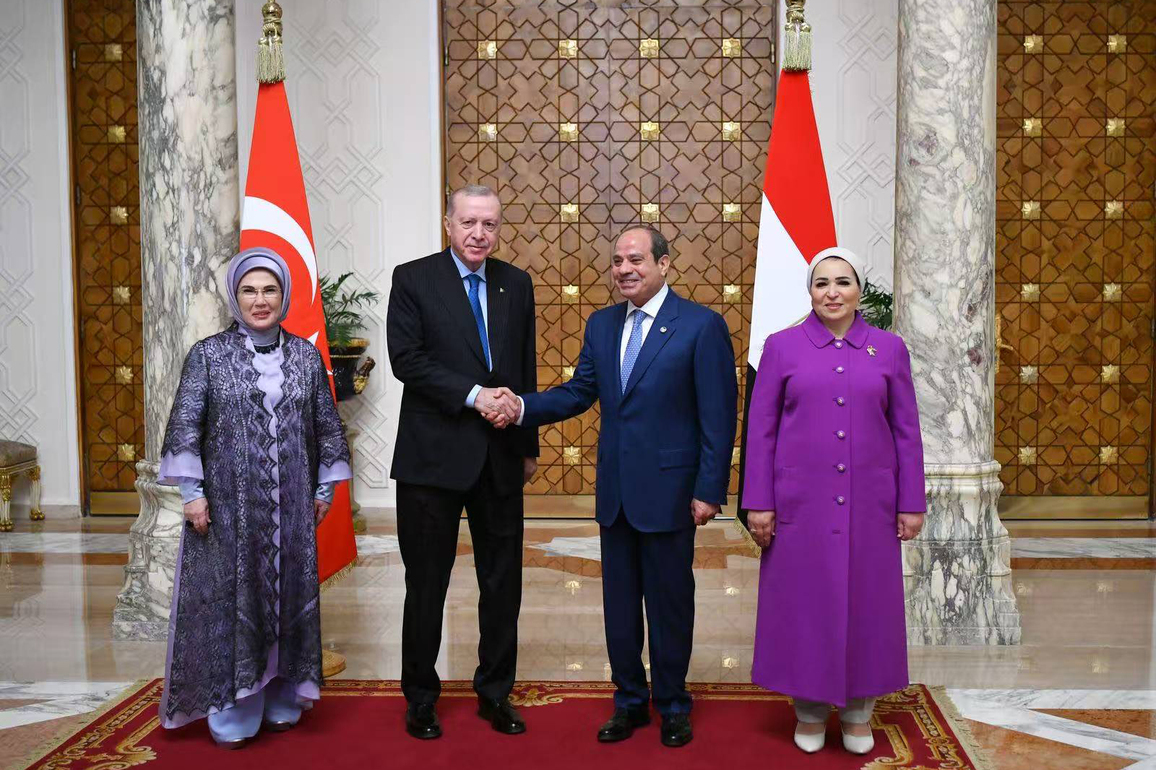 EGYPT-CAIRO-TRKIYE-PRESIDENTS-MEETING