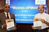 HAL signs MoU with Ministry of Defence