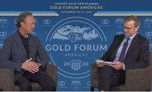 Sean Boyd (left) at the Americas Gold Forum