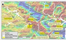  Alvos do projeto de ouro Cuiú Cuiú, da Cabral no Pará/Divulgação.