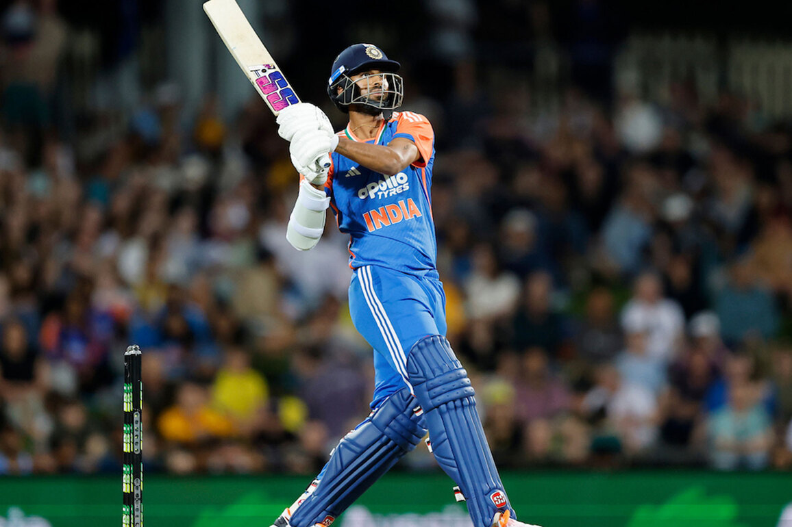 Sundar, Jitesh blitz helps India level series with 5-wicket win over Australia at Hobart