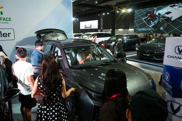Chinese EVs take center stage at Myanmar's int'l auto expo