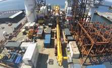  Fugro’s VBM 3000 on the deck of the installation vessel ready for offshore deployment installation vessel ready for offshore deployment 