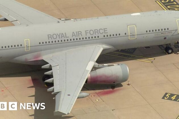 Fifth person charged over break-in at RAF base